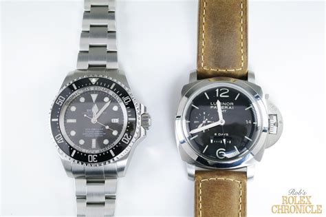 Panerai luminor vs Rolex